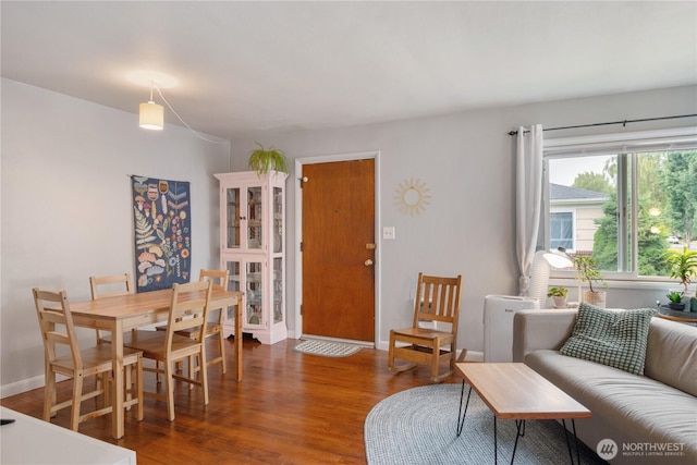 11341136 16th Ave, Longview, WA 98632 - living area featuring wood finished floors and baseboards