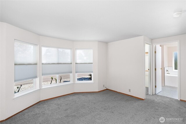2289 Towne Point Ave, Port Townsend, WA 98368 - carpeted spare room featuring a smoke detector and baseboards