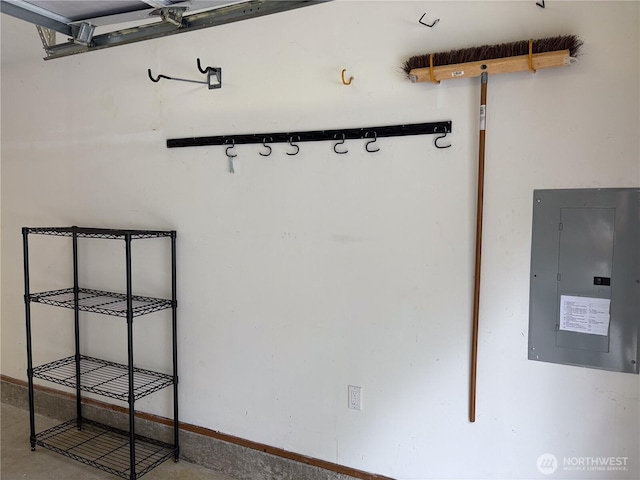 933 Fern St SW, Olympia, WA 98502 - interior space featuring electric panel and baseboards
