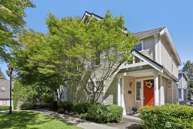 352 227th Ln NE Unit 142, Sammamish, WA 98074 - view of front facade with a front yard