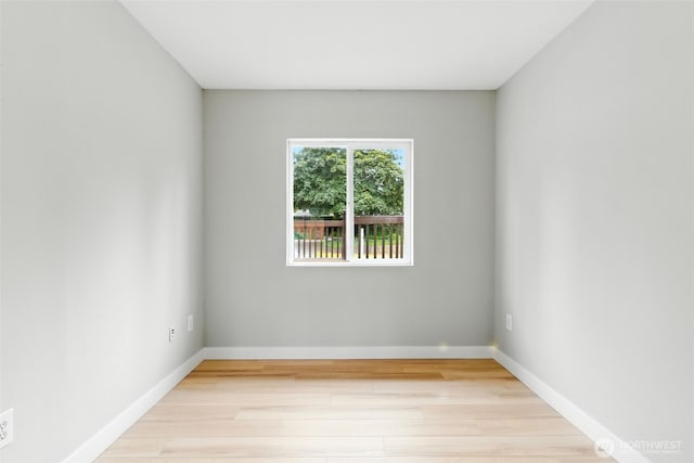 21905 128th St E, Bonney Lake, WA 98391 - spare room featuring light wood finished floors and baseboards