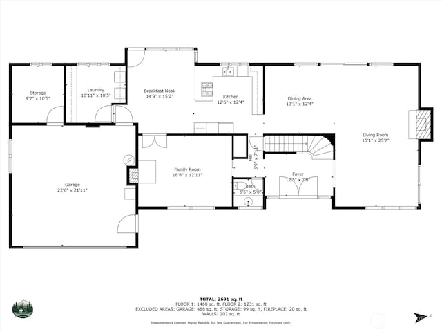 3928 Sorenson Rd, Everson, WA 98247 - view of room layout