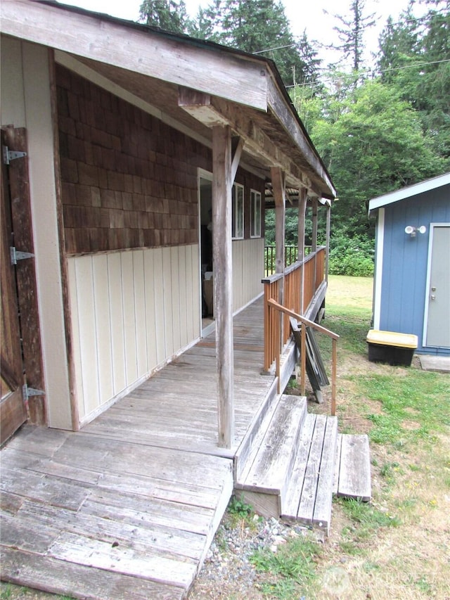 4917 107th Ave SE, Snohomish, WA 98290 - view of wooden deck