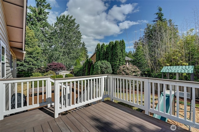 13506 89th Pl NE, Kirkland, WA 98034 - view of wooden deck