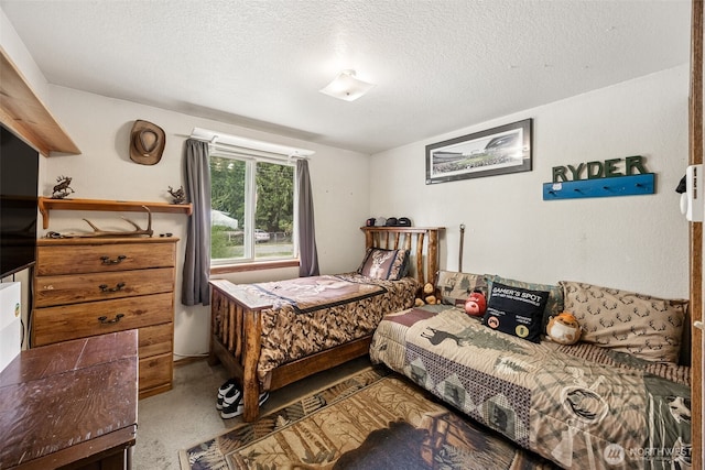 17112 Kinnikinnick Ct SE, Yelm, WA 98597 - bedroom featuring a textured ceiling