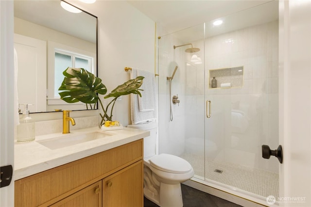 21 165th Ave SE, Bellevue, WA 98008 - bathroom with a stall shower and vanity