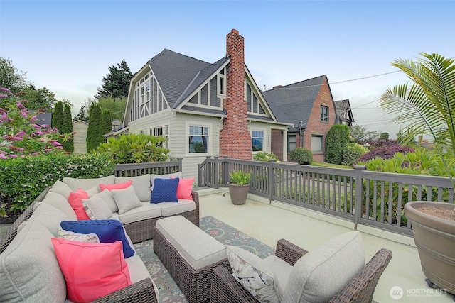2663 37th Ave SW, Seattle, WA 98126 - view of patio / terrace with outdoor lounge area