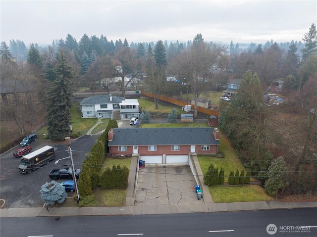 9724 N Wall St, Spokane, WA 99218 - aerial view of property and surrounding area