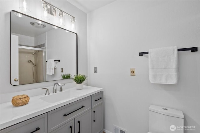 11404 SE 186th St, Renton, WA 98055 - full bathroom with vanity and a shower with shower door