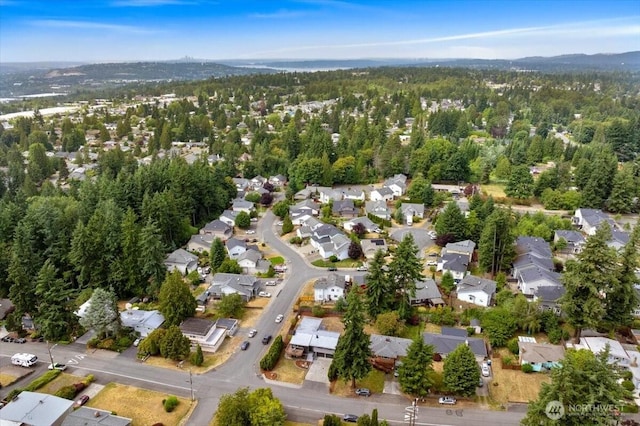 11404 SE 186th St, Renton, WA 98055 - aerial view of property's location with nearby suburban area and a forest