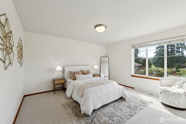 18231 2nd Pl W Unit A, Bothell, WA 98012 - bedroom with light carpet and baseboards