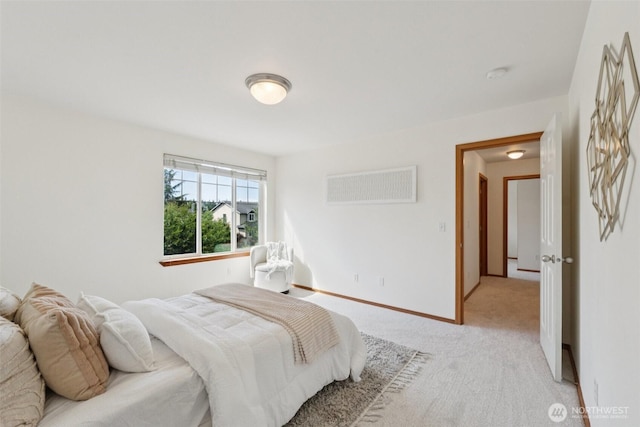 18231 2nd Pl W Unit A, Bothell, WA 98012 - bedroom with light colored carpet and baseboards