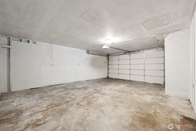 9442 S K St, Tacoma, WA 98444 - garage featuring a garage door opener