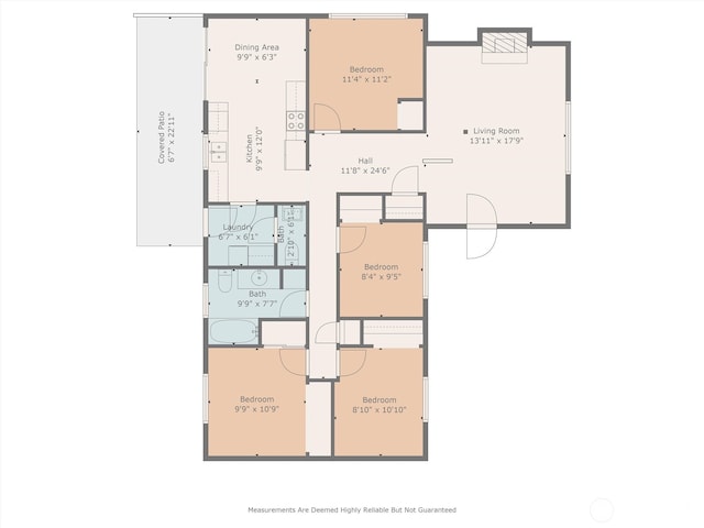 10818 108th St SW, Lakewood, WA 98498 - view of floor plan / room layout