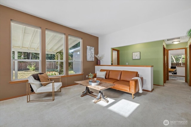 2420 Forest Ridge Dr SE, Auburn, WA 98002 - carpeted living area with baseboards