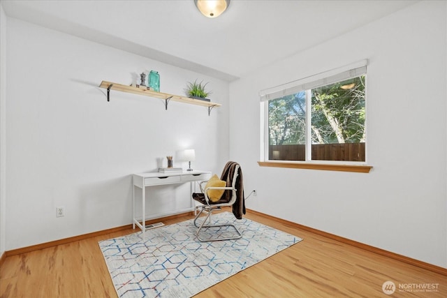 2420 Forest Ridge Dr SE, Auburn, WA 98002 - office space featuring wood finished floors and baseboards