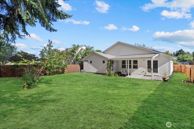 2420 Forest Ridge Dr SE, Auburn, WA 98002 - rear view of property with a patio area and a fenced backyard
