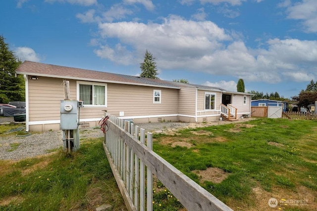 3800 Sleater Kinny Rd NE Unit 13, Olympia, WA 98506 - rear view of house with entry steps
