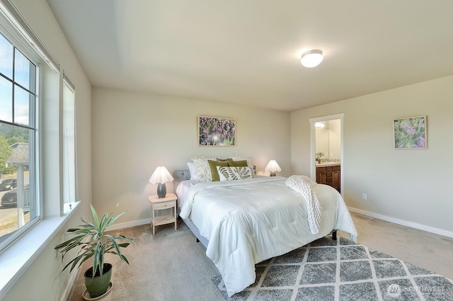 3606 Tree Farm Ct, Bellingham, WA 98226 - carpeted bedroom featuring baseboards and ensuite bath
