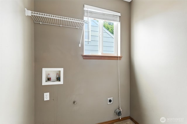 7436 S G St, Tacoma, WA 98408 - laundry room featuring washer hookup, electric dryer hookup, and gas dryer hookup
