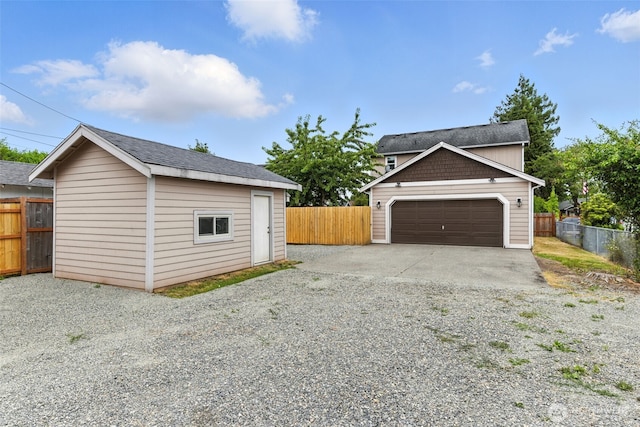 7436 S G St, Tacoma, WA 98408 - garage with driveway