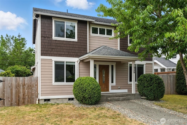 7436 S G St, Tacoma, WA 98408 - traditional-style house with a shingled roof