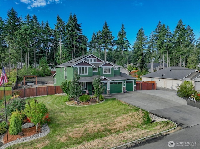4831 Skylark St NE, Olympia, WA 98516 - craftsman-style home featuring concrete driveway