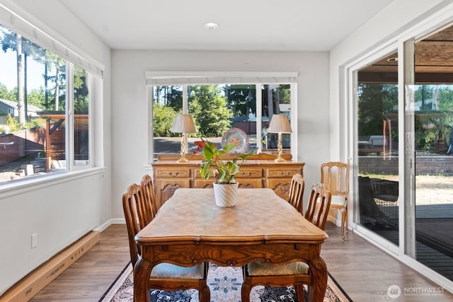 4831 Skylark St NE, Olympia, WA 98516 - dining room with wood finished floors