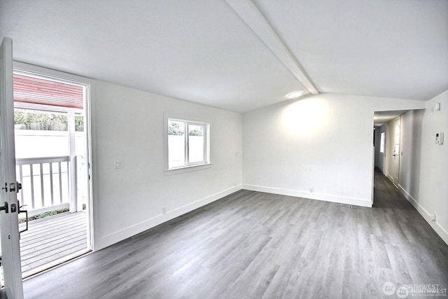 210 37th St SE Unit 35, Auburn, WA 98002 - spare room with wood finished floors