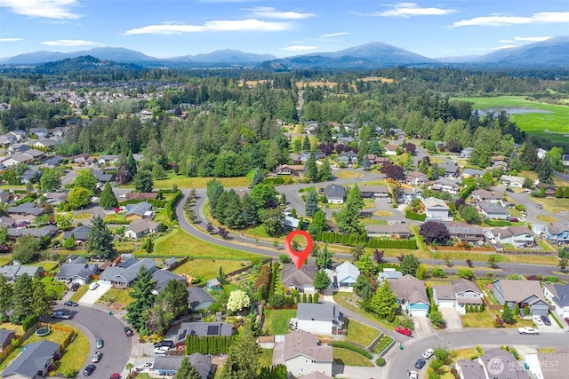 1918 Tundra Loop, Mount Vernon, WA 98273 - aerial perspective of suburban area with mountains