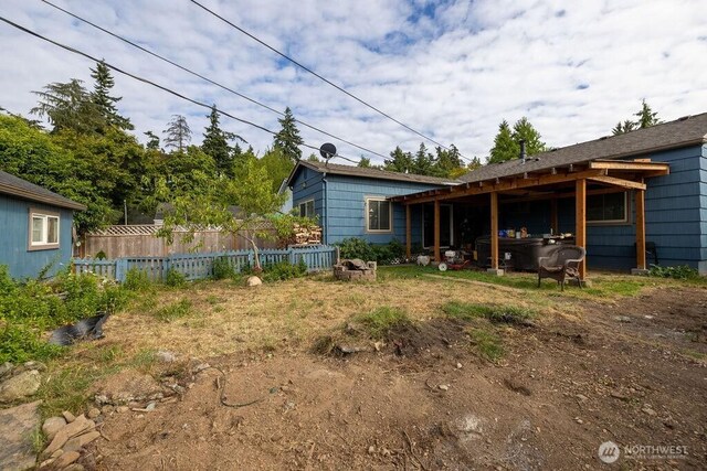 1427 E 3rd St, Port Angeles, WA 98362 - view of yard