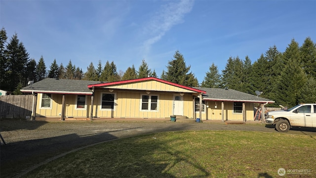 134 St Lawrence Dr, Onalaska, WA 98570 - ranch-style home with board and batten siding