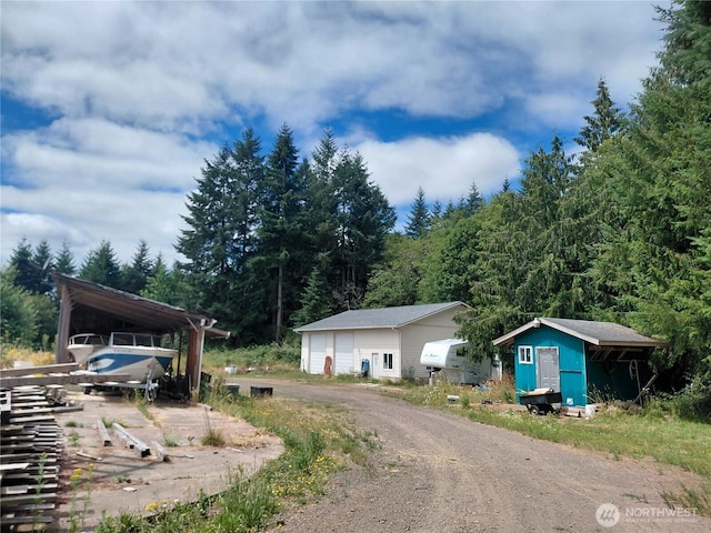 134 St Lawrence Dr, Onalaska, WA 98570 - view of dirt / gravel road