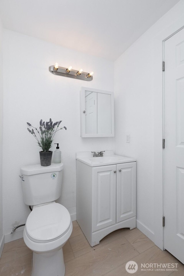 4020 N 34th St, Tacoma, WA 98407 - half bathroom with vanity and toilet
