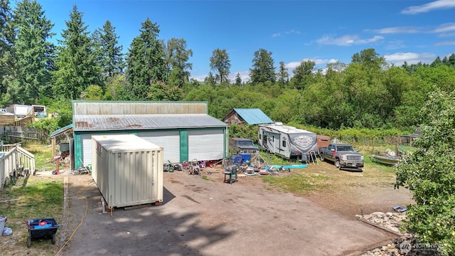 32626 46th Pl S, Auburn, WA 98001 - view of yard featuring a storage unit