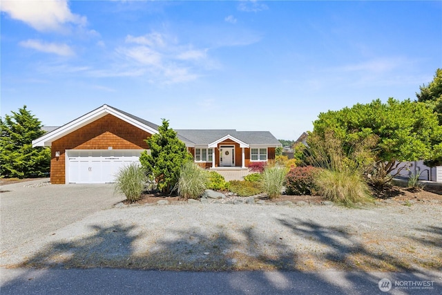 882 Shoshone Dr, La Conner, WA 98257 - ranch-style home featuring a garage and driveway