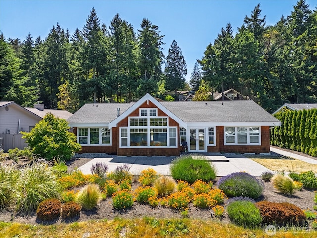 882 Shoshone Dr, La Conner, WA 98257 - back of house with french doors