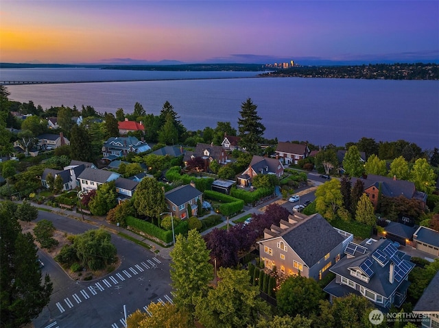 3202 Hunter Blvd S, Seattle, WA 98144 - aerial view of residential area featuring a nearby body of water