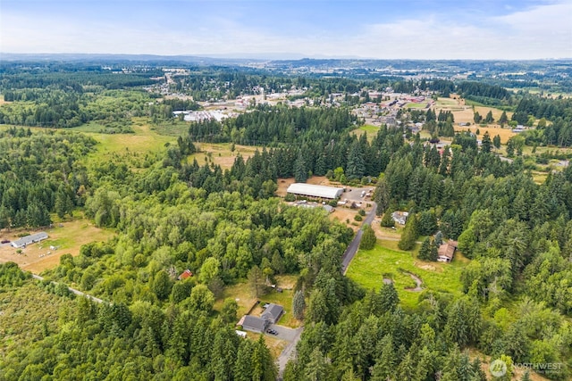 174 Skinner Rd, Chehalis, WA 98532 - aerial view of property's location with a forest