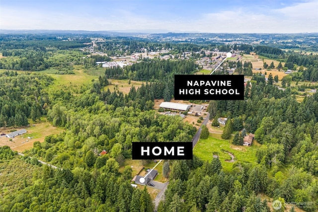 174 Skinner Rd, Chehalis, WA 98532 - aerial view of a forest