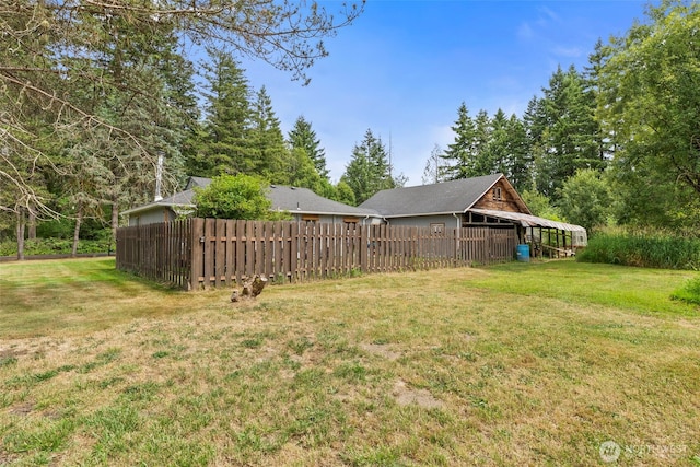174 Skinner Rd, Chehalis, WA 98532 - view of yard