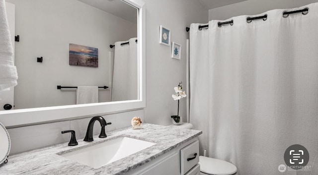 16223 Birkland St SE, Yelm, WA 98597 - full bath with vanity and a shower with shower curtain