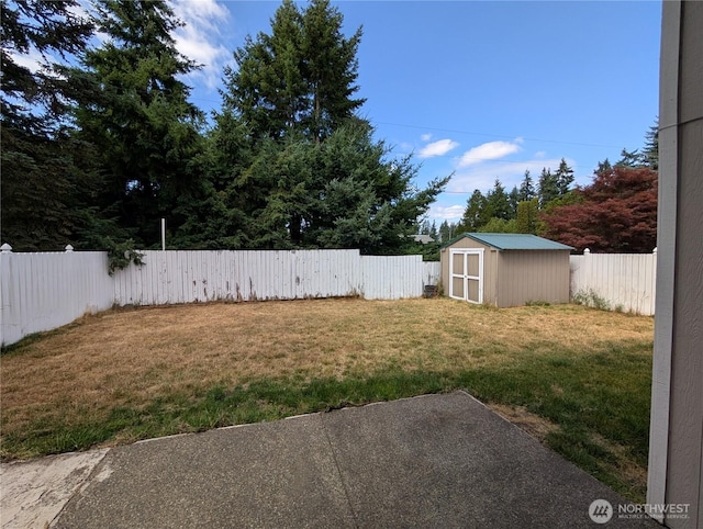 15730 91st Way SE, Yelm, WA 98597 - fenced backyard featuring a shed and a patio