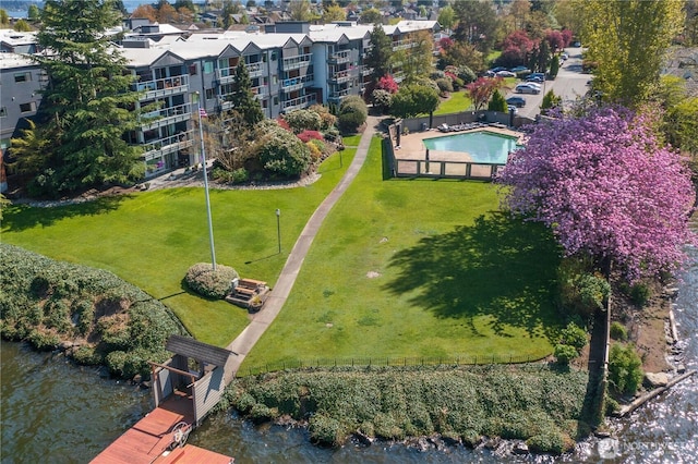 2501 Canterbury Ln E Unit 221, Seattle, WA 98112 - bird's eye view of apartment complex and a large body of water