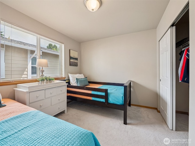 11403 SE 171st St, Renton, WA 98055 - bedroom featuring light carpet and a closet