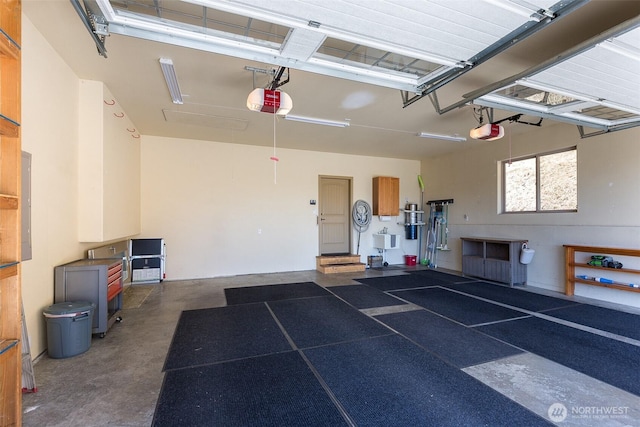 822 E Oak St, Sequim, WA 98382 - garage with a garage door opener
