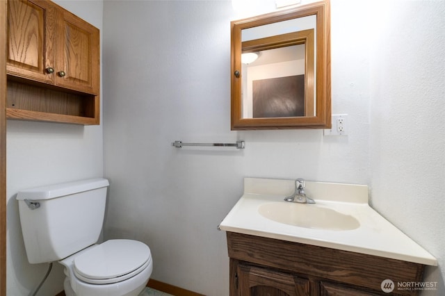 1411 38th St, Anacortes, WA 98221 - bathroom with vanity and toilet