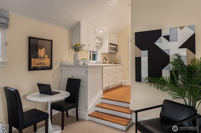 1617 Federal Ave E, Seattle, WA 98102 - dining space featuring lofted ceiling