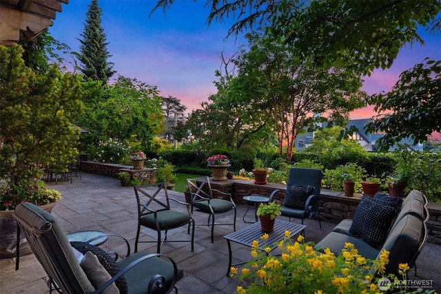 1617 Federal Ave E, Seattle, WA 98102 - view of patio with an outdoor hangout area