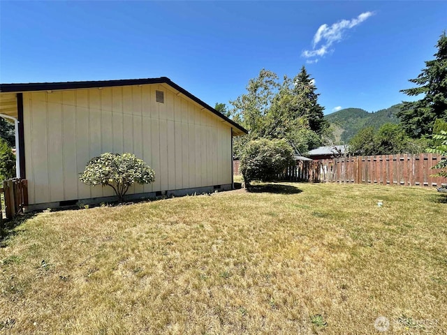 798 Division Ave, Morton, WA 98356 - view of home's exterior with crawl space and a mountain view